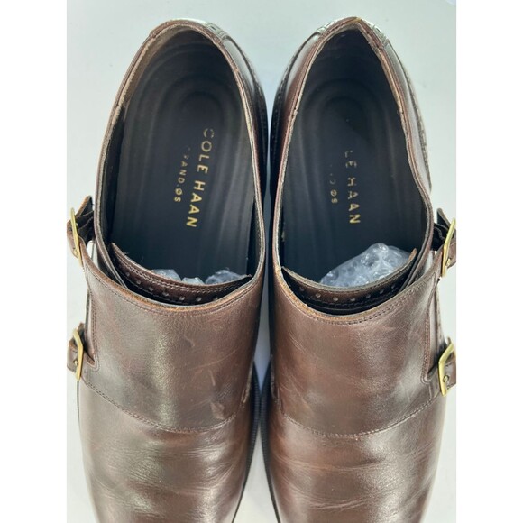 Cole Haan Men\'s Double Monk Strap Dress Shoes Size 11 M Leather C24496 main image 9